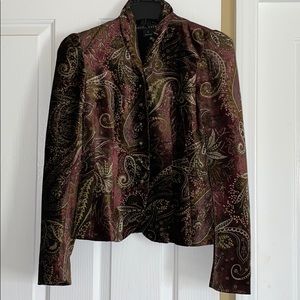 Ralph Lauren black label paisley jacket
